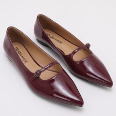 Pointy Ballerina TMA05001 Patent Wine